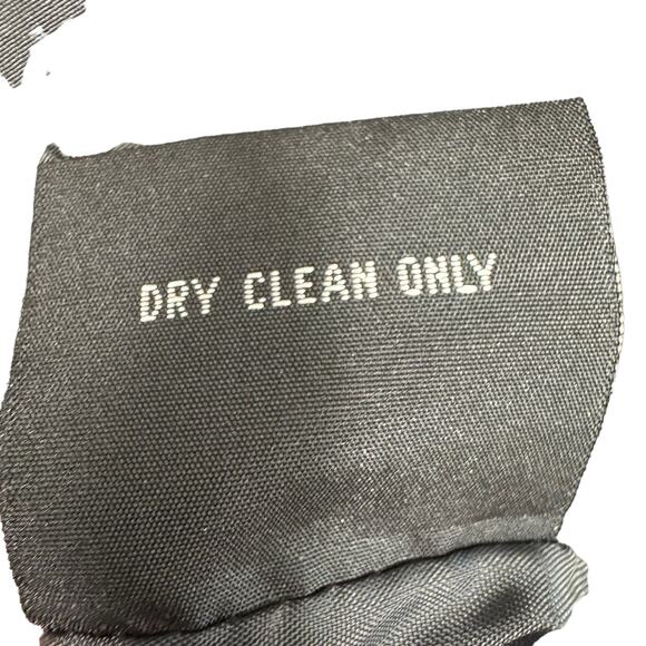 American Bazaar Vintage Gray Long Removable Lining Button Front Coat Size 10 - Picture 11 of 11